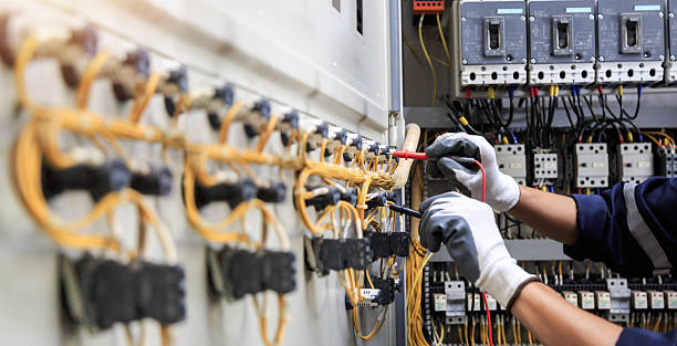 Professional Electrician technician working in Plymouth, MI